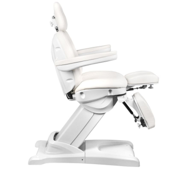 ActivShop FOTEL KOSMETYCZNY ELEKTR. AZZURRO 872S PEDI-PRO 3 SILN. BIAŁY
